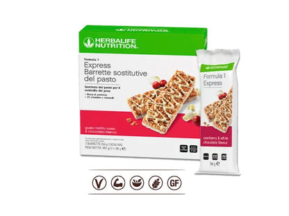 🟢  Barretta Sostituto del Pasto Formula 1 Express – Pasto Sano e Completo Ovunque