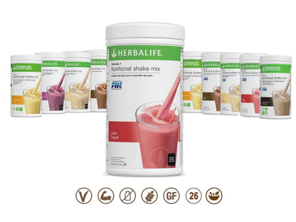 🟢 Formula 1 Herbalife – Sostituto del pasto completo in 9 gusti deliziosi