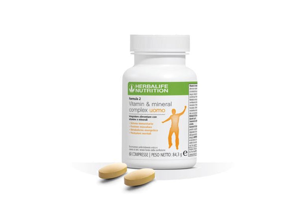 🔸 Formula 2 UOMO – Multivitaminico completo per il benessere maschile