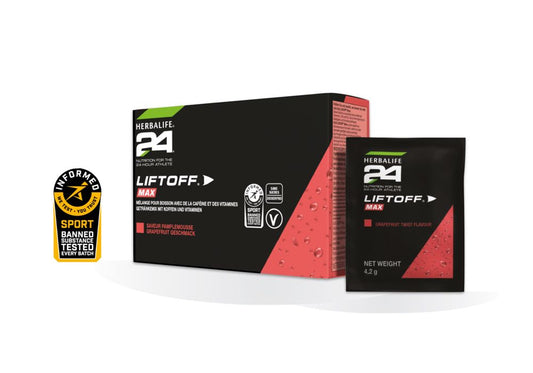 ⚫  H24 LiftOff Max Herbalife – Energia immediata per sportivi